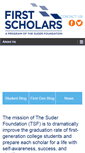 Mobile Screenshot of firstscholars.org